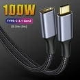 thumbnail image 5 of Sofullue USB Type C Extension Cable USB 3.1 Type C Male to Female Extension Charging Sync Cable for Cellphone Laptop, 5 of 19