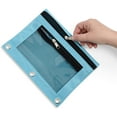 thumbnail image 4 of Abastado Estuches para lápices, estuche para lápices a granel, paquete de 10 en colores surtidos para guardar suministros escolares, utensilios de escritura y más, bolsas de tela con cremallera para, 4 of 8
