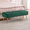 Deep Green, variant on Modern Upholstered Bedroom Bench, 44.75" Tufted Ottoman Bench with Gold Metal Legs, End of Bed Bench, Entryway Shoe Bench, Narrow Space Accent Seating, 285 lbs Capacity, Sherpa,White