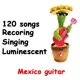 thumbnail image 3 of Peluche electrónico Sunshine Cactu para niños, cactus bailarín y parlante, regalo de cumpleaños para niños, Navidad, con 120 canciones., 3 of 5