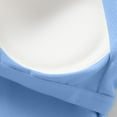 thumbnail image 7 of Ribbed Cotton Tank Top with Built in Bra for Women Shelf Bra Camisole Tops Workout Tops Cami Bra Padded Tank Top Sports Bras Sky Blue M, 7 of 7