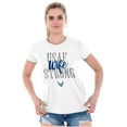 thumbnail image 4 of US Air Force USAF Strong Wife Women's Graphic T Shirt Tees Brisco Brands M, 4 of 6