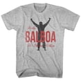 thumbnail image 1 of Rocky Balboa T-Shirt Adulte Gris Chiné 6TG, 1 of 2