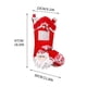 thumbnail image 3 of Adornos navideños, adornos navideños, regalos navideños, adornos navideños, adornos para chimenea, bolsas de regalo, calcetines de dulces, calcetines navideños de punto rojos y blancos, medias para ch, 3 of 3