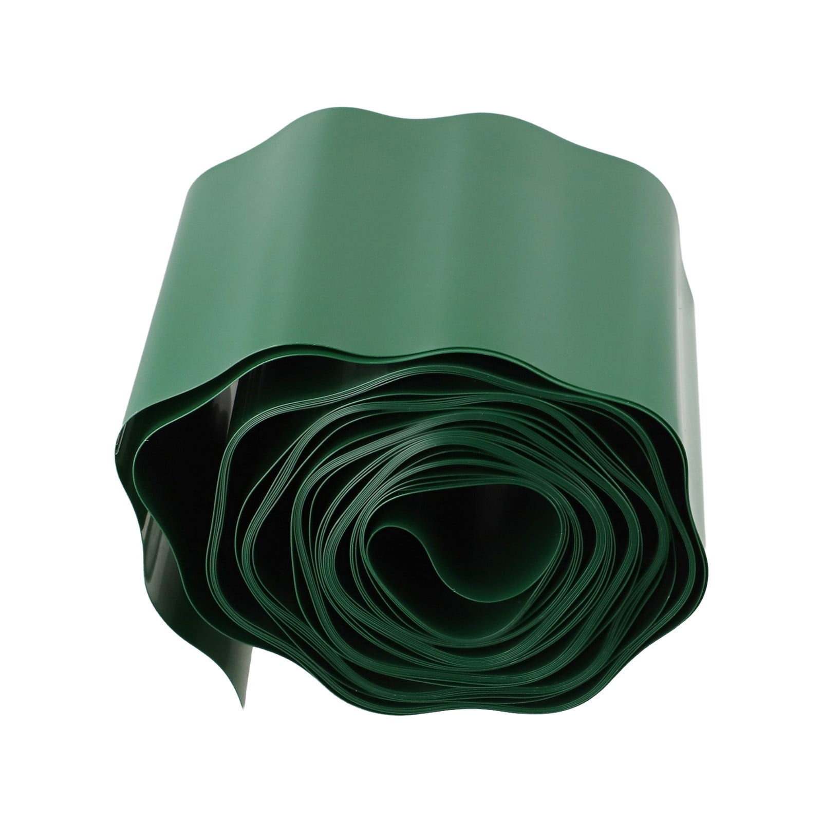 CHENGSI for Flexible Lawn Edging Border Fence 9M Roll Garden Grass Edge Path Divider Waterproof Plastic Barrier for Flower Beds Landscaping Green 15cm Height