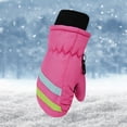 thumbnail image 6 of Fjofpr Toddler Gloves Winter Toddler Gloves Winter 4T Toddler Kids Boys Girls Gloves Winter Outdoor Windproof Warm Lock Temperature Ski Gloves（2-5Years）, 6 of 7