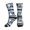1 Black, variant on Athletic Socks Thin Blue Line Flag Platinum Snowmobile Sport Running Calf Socks Crew Socks for Men Women
