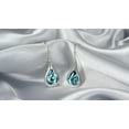 thumbnail image 3 of Chic Teardrop w/ Abalone Shell Inlay Sterling Silver Dangle Earring, 3 of 6
