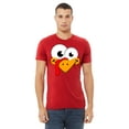 thumbnail image 2 of P&B Thanksgiving Silly Turkey Face Men's T-shirt, 3XL, Red, 2 of 5