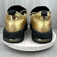 thumbnail image 4 of Ni - ke Ni - ke Air More Money Metallic Gold Black Mens 9.5 AJ2998-700 Sneakers Uptempo OG, 4 of 5