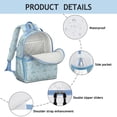thumbnail image 4 of Princess Pattern Backpack for School,Cute School Bag,Schoolbag with Adjustable Shoulder Straps & Padded Back,15.25"x11.5"x5.25", 4 of 5