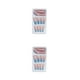 thumbnail image 2 of Vogacara 1 Juego de prensa de punta francesa en las uñas Gradient Extra Long Fashion Full Cover Ballerina Salon Kit de manicura para Type4 NO4, 2 of 6