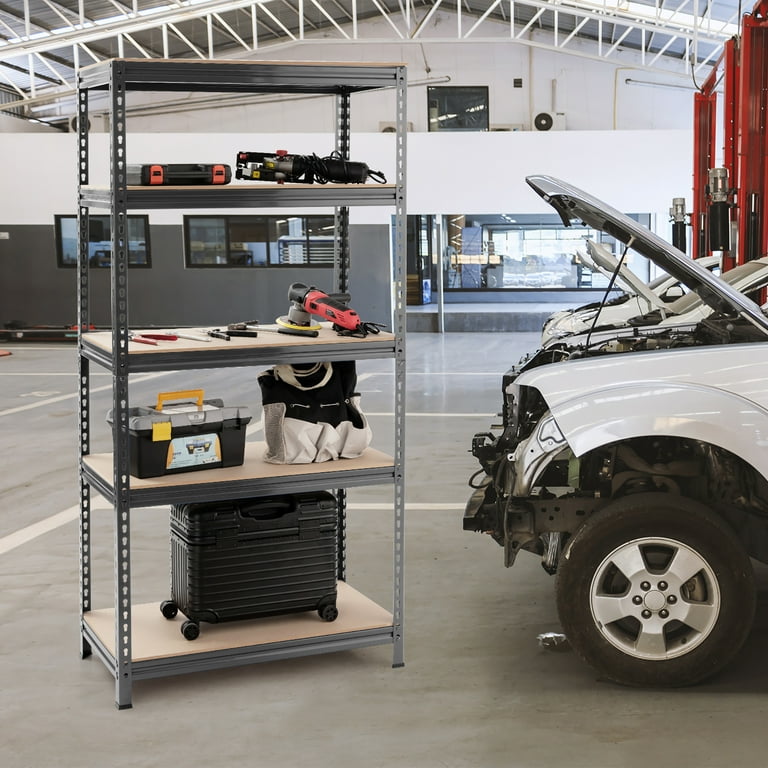 Gladiator 5Tier Steel Garage Storage Shelving Unit With EZ