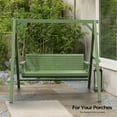 thumbnail image 5 of Ktaxon 5FT White Porch Swing Stand, A-Frame for Outdoor Swing Chairs, 600lb Capacity, Green, 5 of 9