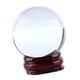 thumbnail image 1 of Bolas de Esfera de Piedras preciosas, Bola de Cristal decorata Transparente, Bola de Cristal Mágica de Cuarzo Transparente Con Soporte para Feng Shui y Meditación de 40 mm, 1 of 7