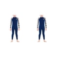thumbnail image 3 of Sonducket Trajes de neopreno Traje de buceo Traje de neopreno de secado rápido para niños Mangas largas y pantalones Mono de cuerpo completo para Type2 NO2 Sonducket CBP592006, 3 of 5