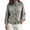 Light Gray #14, variant on Womens Sweaters Button Front Chunky Knit Cardigan High Neck Long Sleeve Fall Winter Casual Coats
