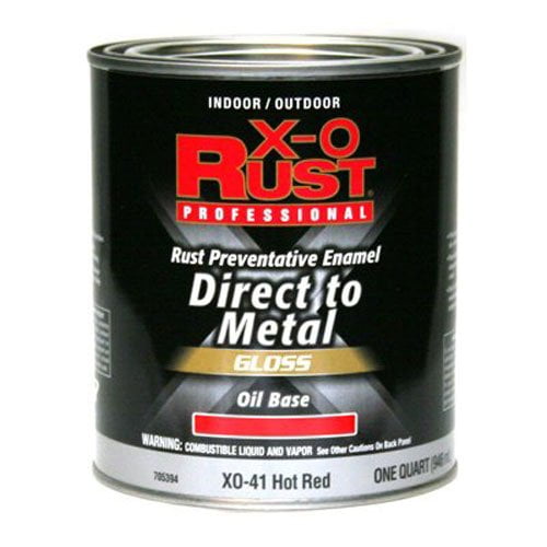 True Value XO41-QT XO Rust Protection 41-QT XO Rust Protection Quart Red Oil Enamel
