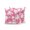 Pastel Pink, Blush, variant on Outdoor Pillows Waterproof, Pink Palm Bedding Throw Pillows with Insert for Couch Sofa Bed, Tropical Coconut Trees Jungle Botanical 16x16 Inch Pillowcases Decorative Camping Patio Pillow Set of 1