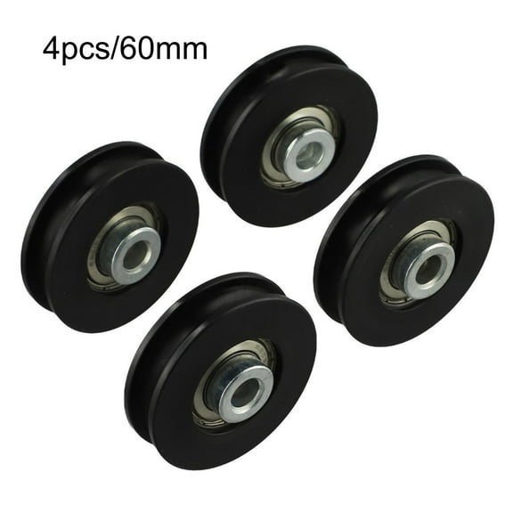 60/70/88/90/95mm Gym Equipment Part Nylon Bearing Pulley for Strength Equipment 60mm