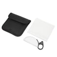 thumbnail image 2 of 80mm Camera Lens Prism Optical Glass Handheld Special Effect Filter Half Moon Photography Accessories, 2 of 14