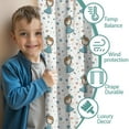 thumbnail image 3 of Blackout Kids Curtains,White Girl Dance Pattern Childrens Insulated Curtains Set Of 2,Bedroom Essentials,Toddler Room Decor 42"x54", 3 of 5