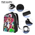 thumbnail image 3 of Splatoon Backpacks Lightweight Casual Bookbags Travel Daypack Bookbags, 3 of 7