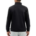 thumbnail image 4 of Evdexr Quarter Zip Sweatshirt Mens Mock Neck Pullover Winter Stand Collar Polo Tops Long Sleeve Chest Pockets Gym Shirts Oversized Warm Shirt Black 2XL, 4 of 5