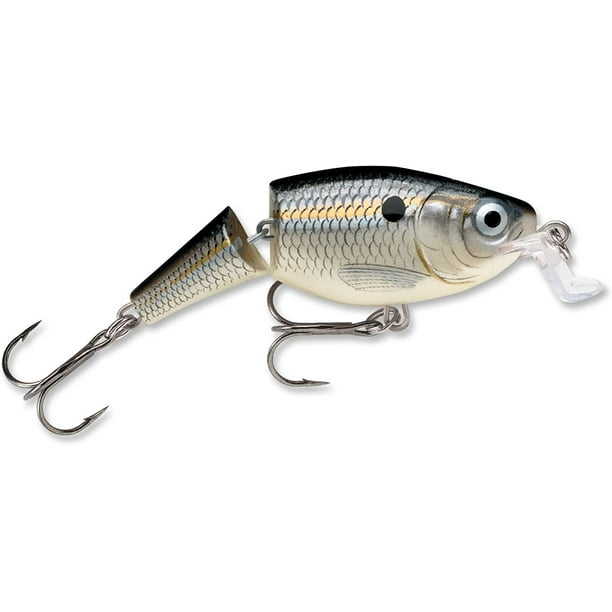 Jointed Shallow Shad Rap 07 Silver Shad 