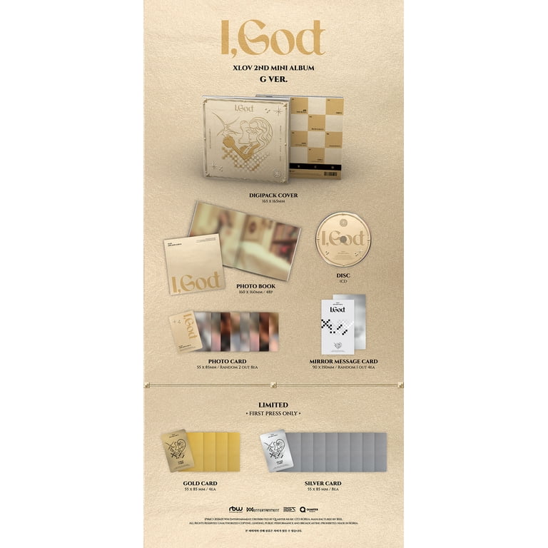 XLOV - [I,GOD] 2nd Mini Album G Version - Walmart.com