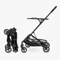 thumbnail image 3 of SEEKER Lightweight Foldable Grocery Cart on Wheels with Removable Heavy Duty Shopping Bag | Roll to The Grocery or Laundry, Gray (SKR-1000), 3 of 8