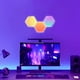 thumbnail image 1 of Paneles de luz LED RGB hexagonales para pared | Control inteligente mediante app y sincronización de música | Iluminación ambiental para juegos DIY para decorar el dormitorio y la sala de juegos, 1 of 7
