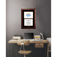 thumbnail image 5 of Campus Images MD997LGED-1014 14 x 10 in. United States Naval Academy Gold Embossed Diploma Satin Mahogany Frame with Lithograph, 5 of 5