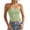 Light Green, variant on Xiaoxatg Summer Tank Tops for Women Solid Color Double Layer Strapless Camisole with Side Elastic Bands for Secure Fit Red M