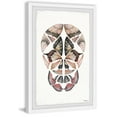 thumbnail image 2 of Parvez Taj "Kaleidoscope Butterfly Skull" Framed Painting Print, 2 of 6
