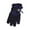 Navy, variant on Kids Ski Gloves Insulated Winter Gloves for Toddler Snowproof Handwear with Wrist Strap Outdoor Play Girls Knit Gloves