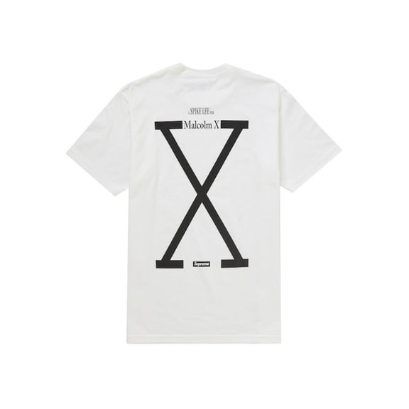 Supreme Men's 40 Acres Malcolm X Tee White, from StockX