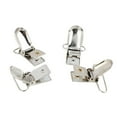 thumbnail image 2 of 10 Pacifier Clips, Duckbill Clips, Suspender Clips, Buckle Clips, Adjustable Buckles office supplies, 10X Pacifier Clip Office&Craft&Stationery, Silver, 2 of 5