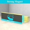 thumbnail image 2 of 4 Pack Magnetic Spice Storage Rack Organizer for Refrigerator and Oven, Yellow Fridge Organizers and Storage, 2 of 6