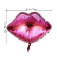 thumbnail image 4 of CIMAXIC Mariage 2 Pcs Ballons en Film d'Aluminium Grands Lèvres Rouges Ballons Romantiques pour Fête de la Saint-Valentin Mariage Proposition Décoration de Fiançailles, 27.56"X24.41"X0.04 Pouces, 4 of 4