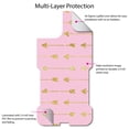 thumbnail image 4 of DistinctInk Custom SKIN / DECAL compatible with OtterBox Commuter for iPhone 11 Pro (5.8" Screen) - Pink & Gold Print - Arrows Pattern, 4 of 5
