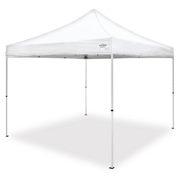 Open Box Caravan Canopy M Series Pro 2 10 x 10 Foot Straight Leg Canopy, White