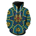 thumbnail image 1 of Sudadera con capucha y cremallera estilo nacional retro para hombre, de gran tamaño, divertida, informal, para adolescentes, estilo Harajuku, manga larga, unisex, estilo hip hop., 1 of 6