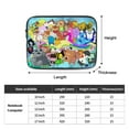 thumbnail image 4 of Adventure Time Laptop Sleeve Case Shockproof Portable Laptop Inner Bag Protective Notebook Case 12 Inch, 4 of 8