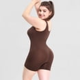 thumbnail image 5 of Eternatastic Womens Shapewear Jumpsuits Square Neck Rompers Shorts Bodycon Bodysuits Yoga Sleeveless Backless Bodycon Outfits, 5 of 7