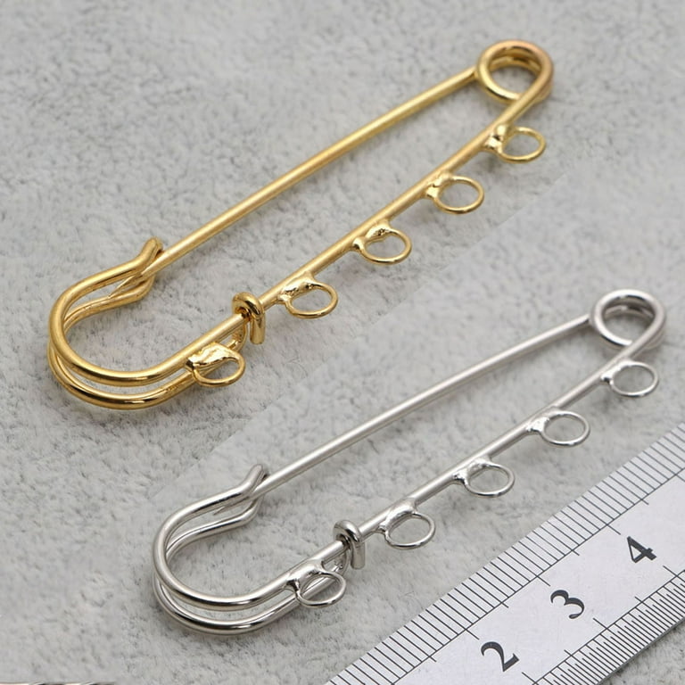 10 pcs rose gold safety pin,brooch pin,sweater pin,metal safety pins