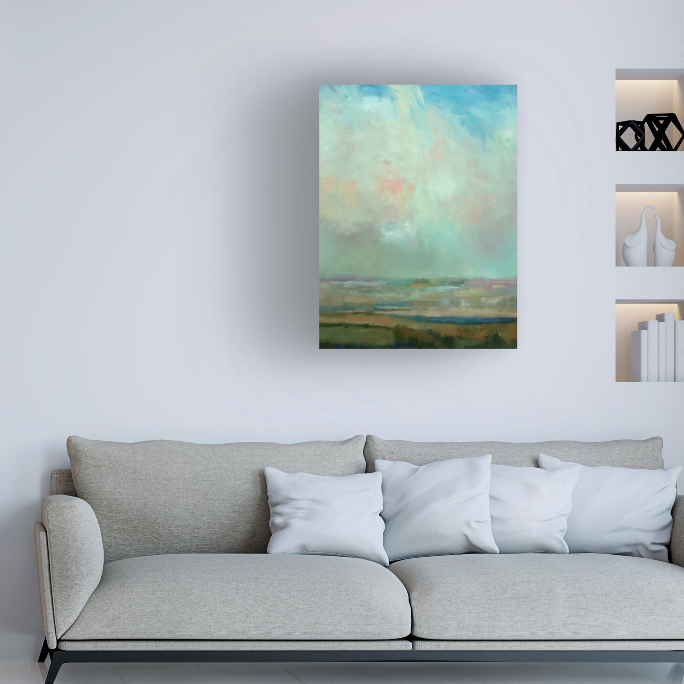 Canvas Wall Art - William McCarthy 'Morning Dew' Wall Art for Living Room, Bedroom, or Office Décor by Trademark Fine Art - 14 x 19 Inches