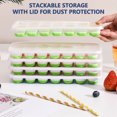 thumbnail image 4 of WRKEKC Clearance Leakproof Silicone Ice Cube Tray - Lid for Spill-Free Freezing, 4 of 6