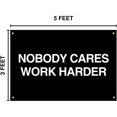 thumbnail image 2 of Tapestry Nobody Cares Work Harder para pared, 150 x 90 cm, microtela, 2 of 2