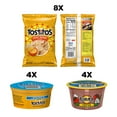 Tostitos Chips & Salsa Variety Pack, Bags and Dips, 16 Count